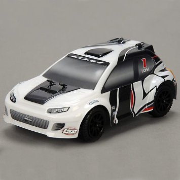 1/24 4WD Rally Car RTR: Grey/White RC Toys