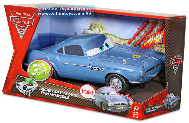 Cars 2 Secret Spy Attack Finn McMissile RC Toys