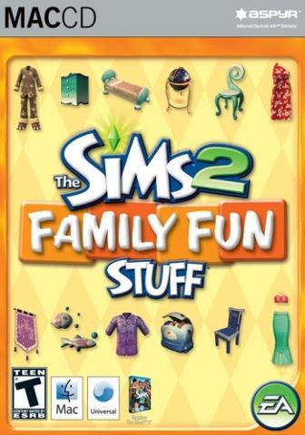 Aspyr Media Inc The Sims 2 Family Fun Stuff Pack Mac Game DVD