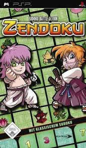 Zendoku Sudoku Battle Action Sony PSP video game