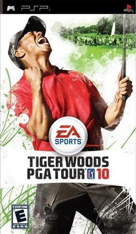 Tiger Woods PGA Tour 10 Sony PSP video game