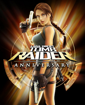 Tomb Raider Anniversary Sony PSP video game