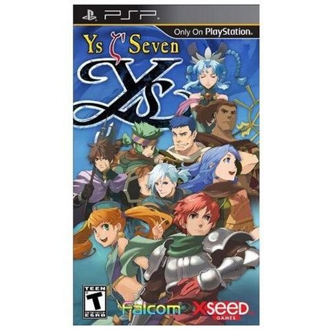 Ys Seven Nla Sony PSP video game