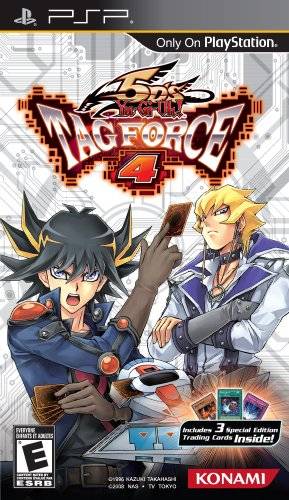 Yu-Gi-Oh! 5D's Tagforce 4 Sony PSP video game