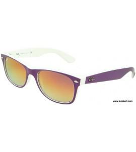 Ray Ban RB2132 790/70 size-52 Top Violet White Crystal Brown Gradient Men Propionate Sunglasses