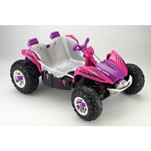 Power Wheels Fisher-Price 12 Volt Dune Racer Ride On - Pink Toy