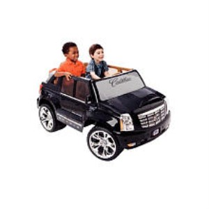 Power Wheels Cadillac Hybrid Escalade EXT - Black Toy