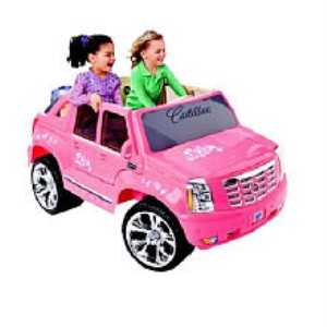 Power Wheels Barbie Cadillac Hybrid Escalade Toy