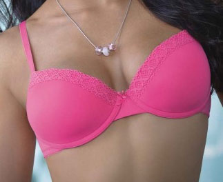 Triumph Natural Lift Pink Pushup Bra