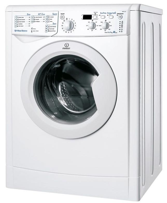 Indesit IWD71251ECOT 1200 Spin, 7kg  Front loading Washing Machine