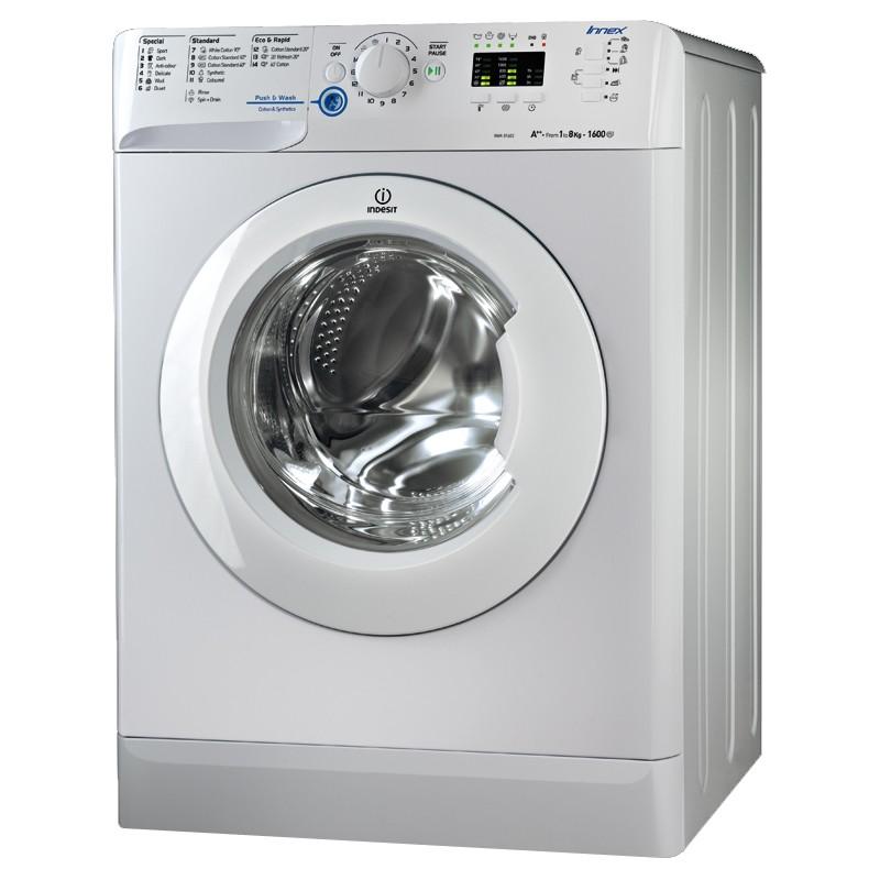 Indesit XWA81682XW Innex 1600 Spin 8kg Washing Machine