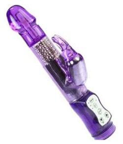 Ilvika 8 Inch Vibrating Rabbit Dildo Vibrator for women
