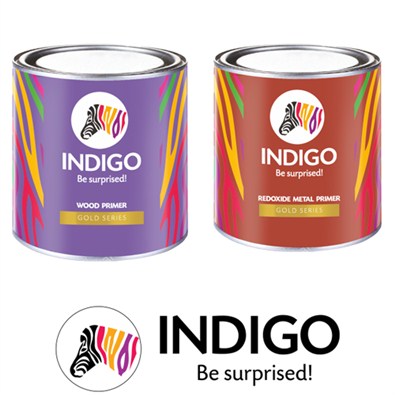Indigo Paints Gold Series Primer  (Wood/Metal)