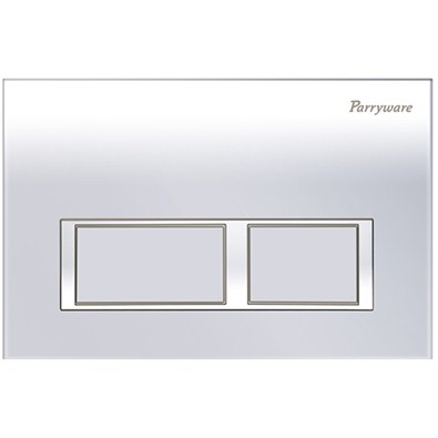 Parryware Linea Plus Push Plates (C8218A1/C8218A2/C82181C Square Chrome/Matte/White)