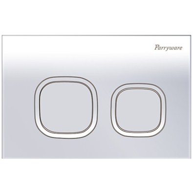 Parryware Linea Plus Push Plates (C8219A1/C8219A2/C82191C Soft Chrome/White/Matte)