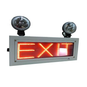 Industrial Emergency Light (LED) with EXIT