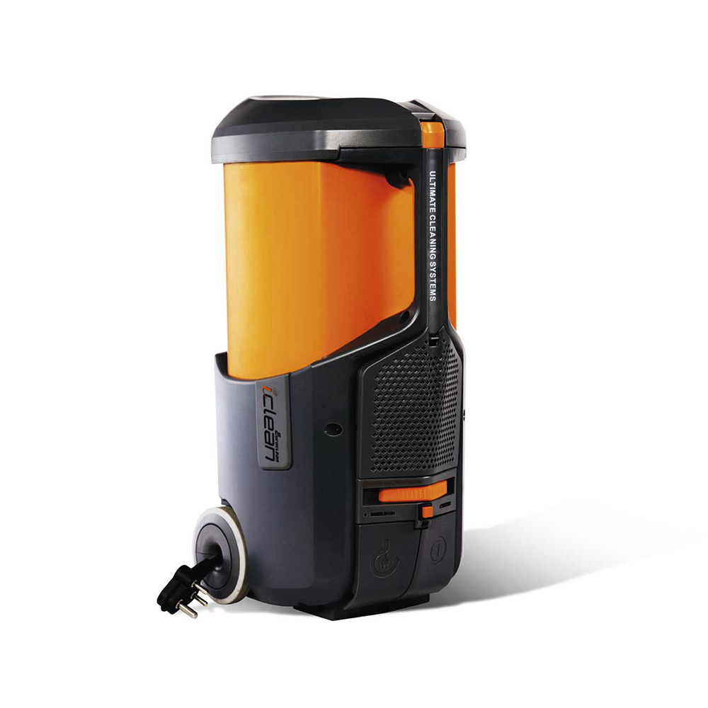 Eureka Forbes Euroclean Iclean Vacuum Cleaner Black and Orange