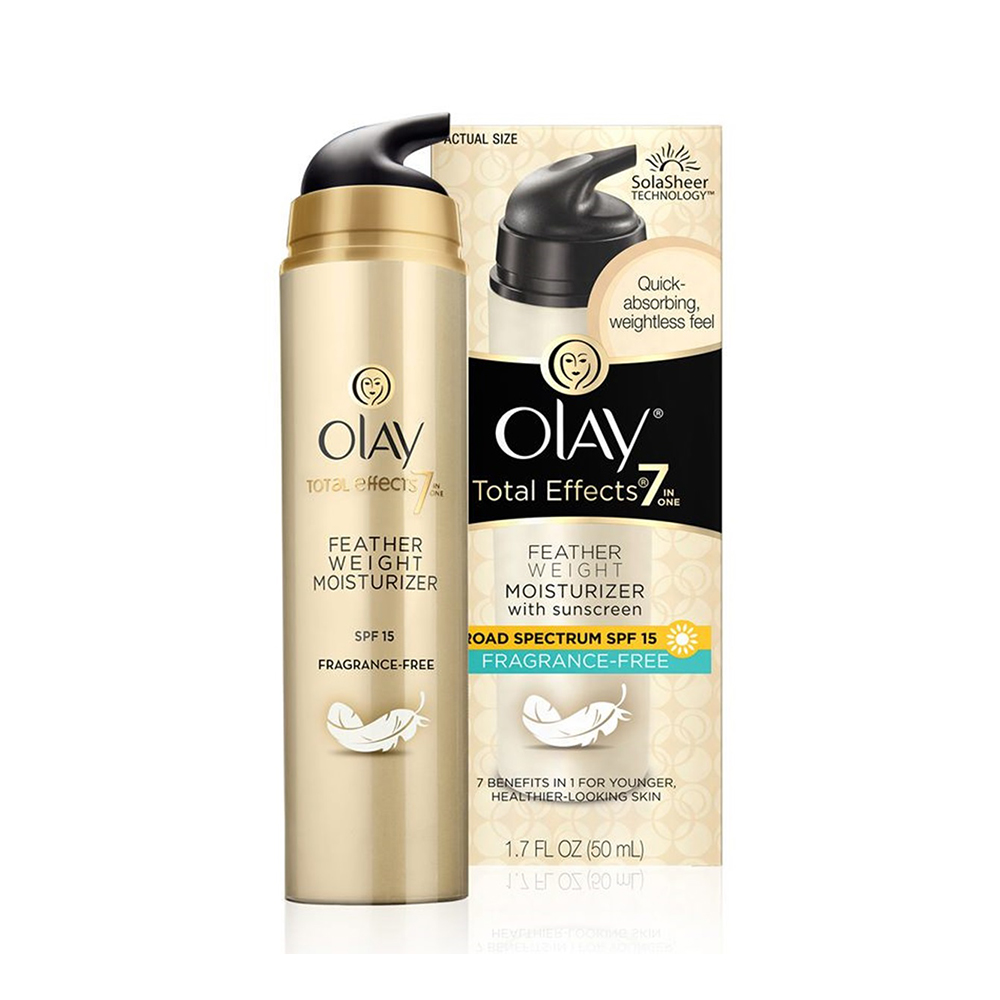 Olay Total Effects Fragrance Free Featherweight Moisturizer with SPF 15 20gm
