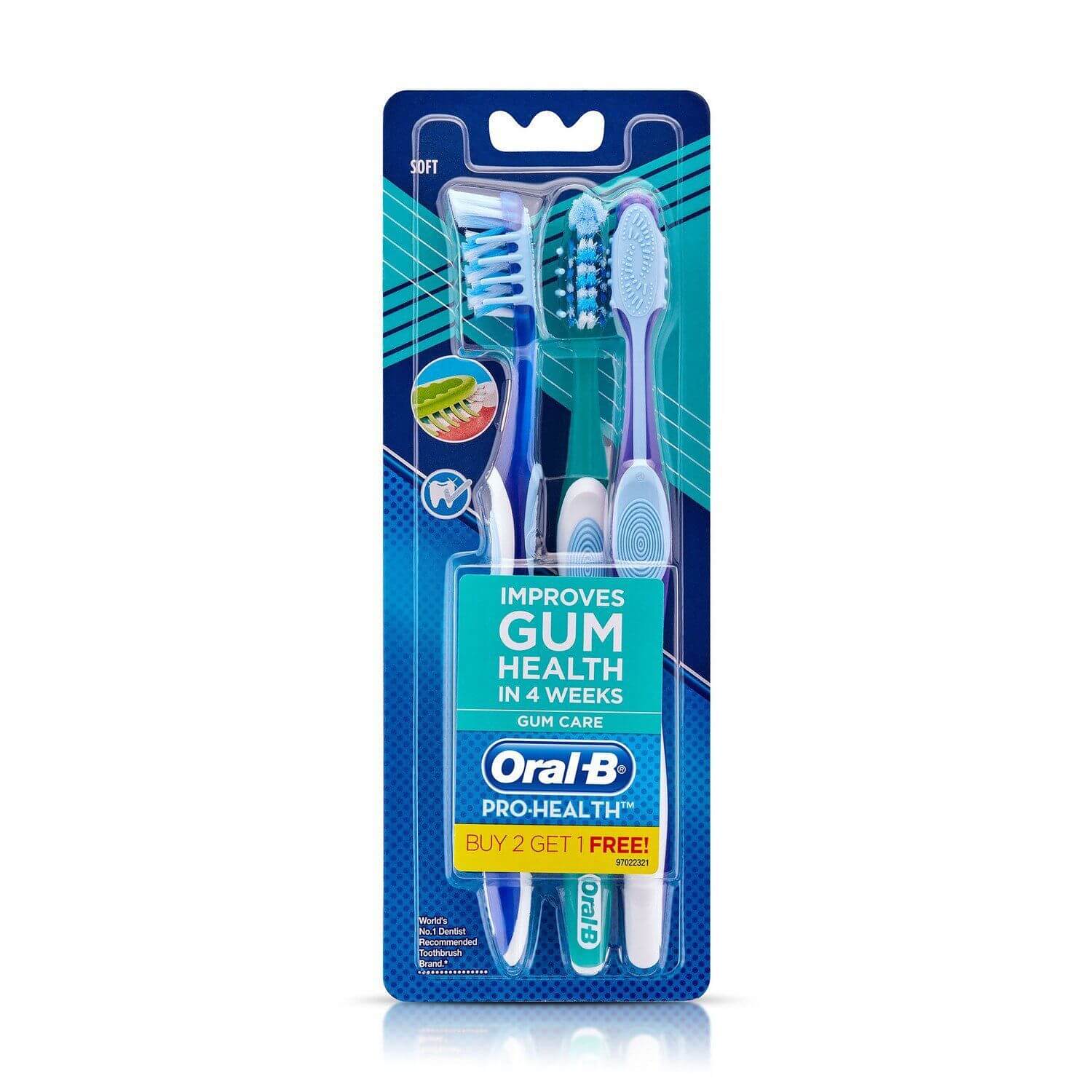 Oral B PH Base Medium Buy 2 Get 1 N Toothbrush