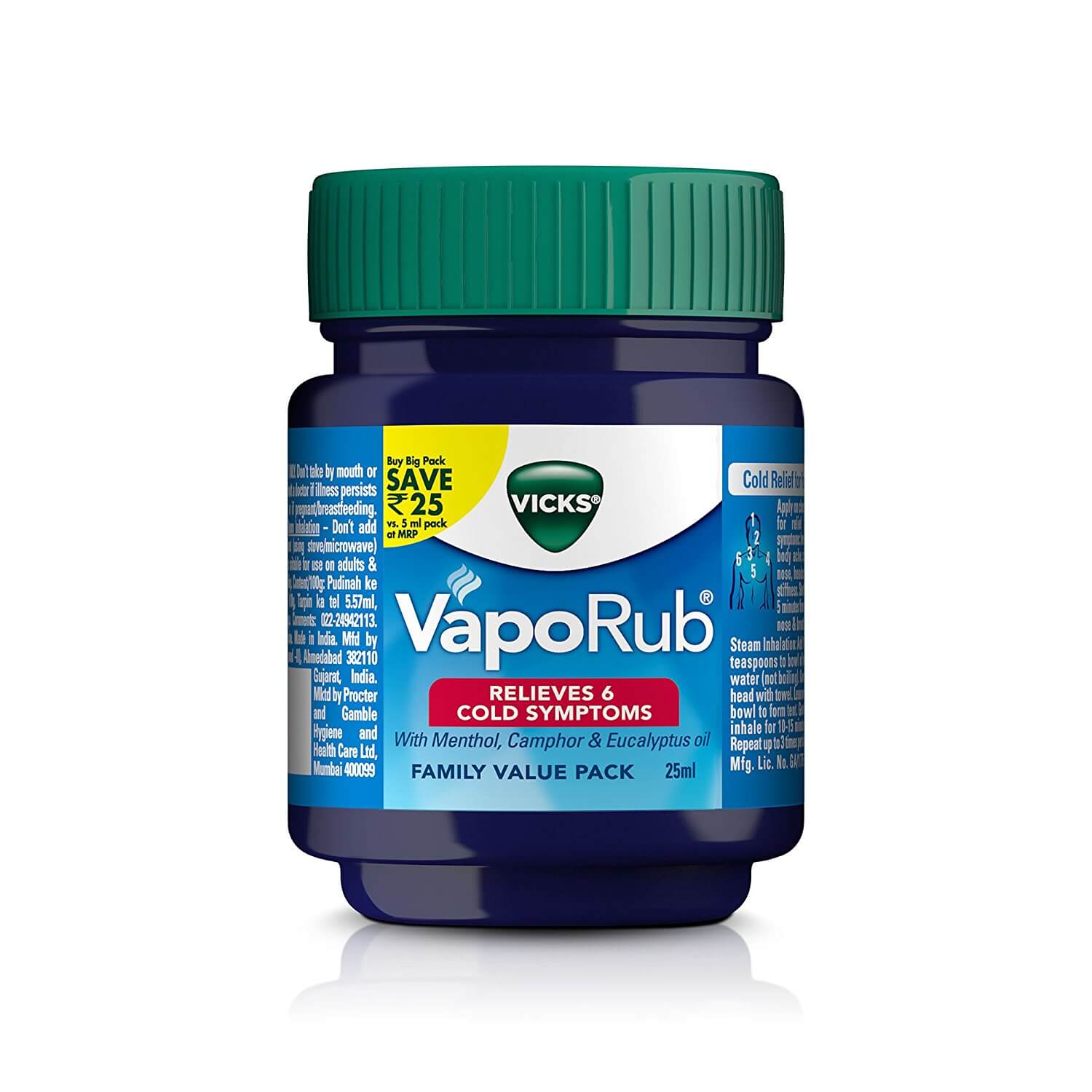 Vicks Vaporub Ointment, 50 gm