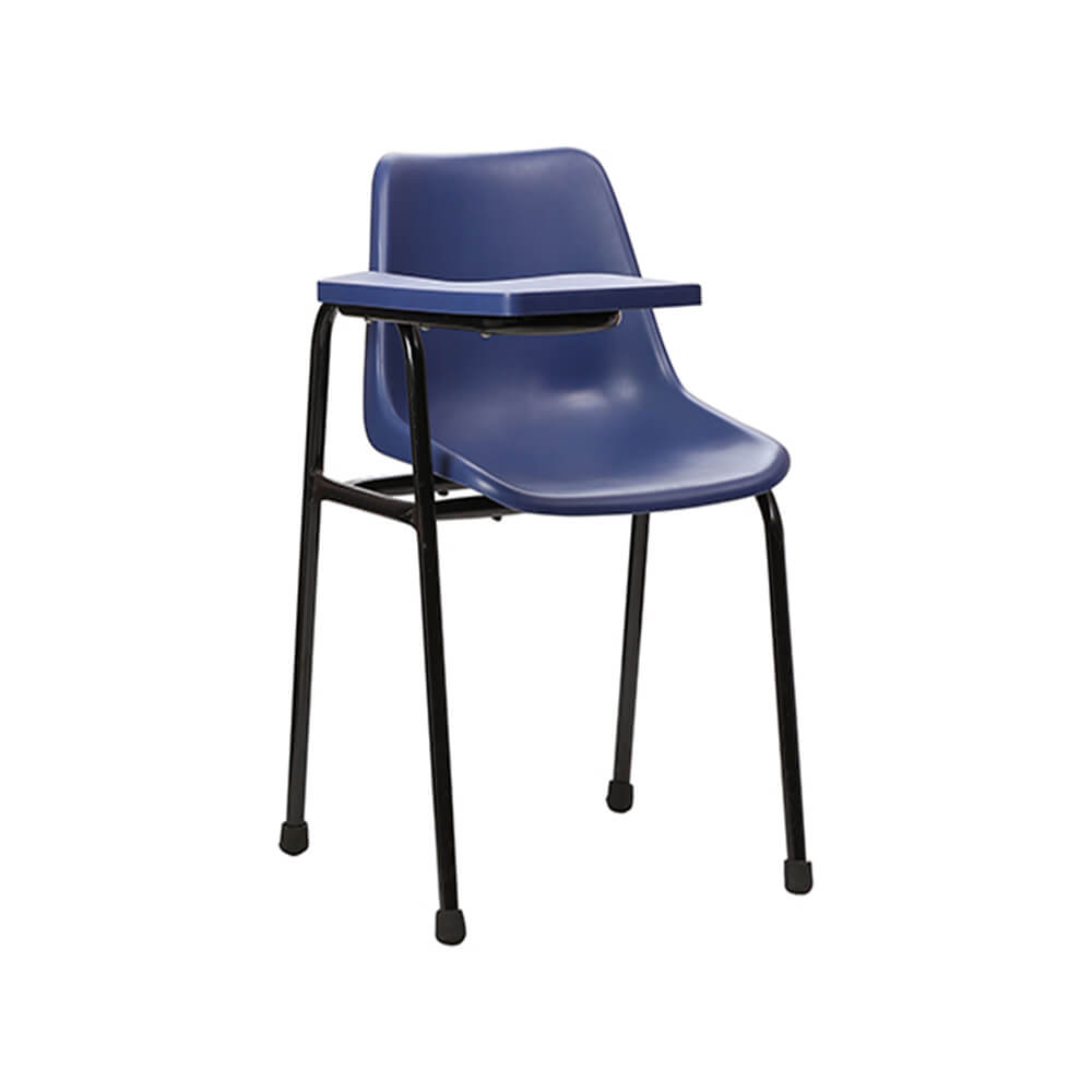 VJ Interior Escritura Blue Color Writing Chair