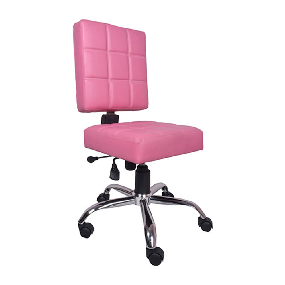 VJ Interior Rosado Study And Task Chair Pink 19 x 20 x 21 Inch VJ-0184