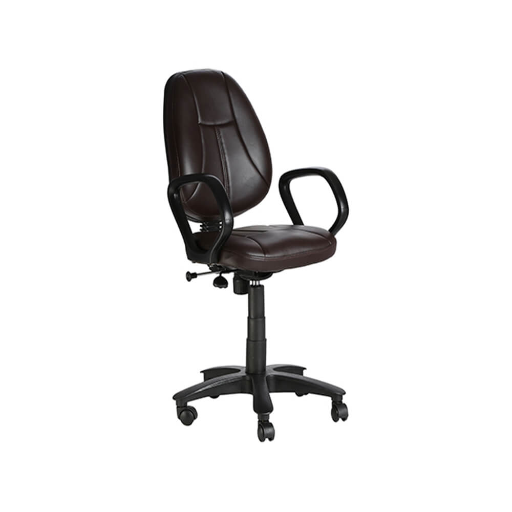 VJ Interior Galleta Brown Color Task Chair VJ-411