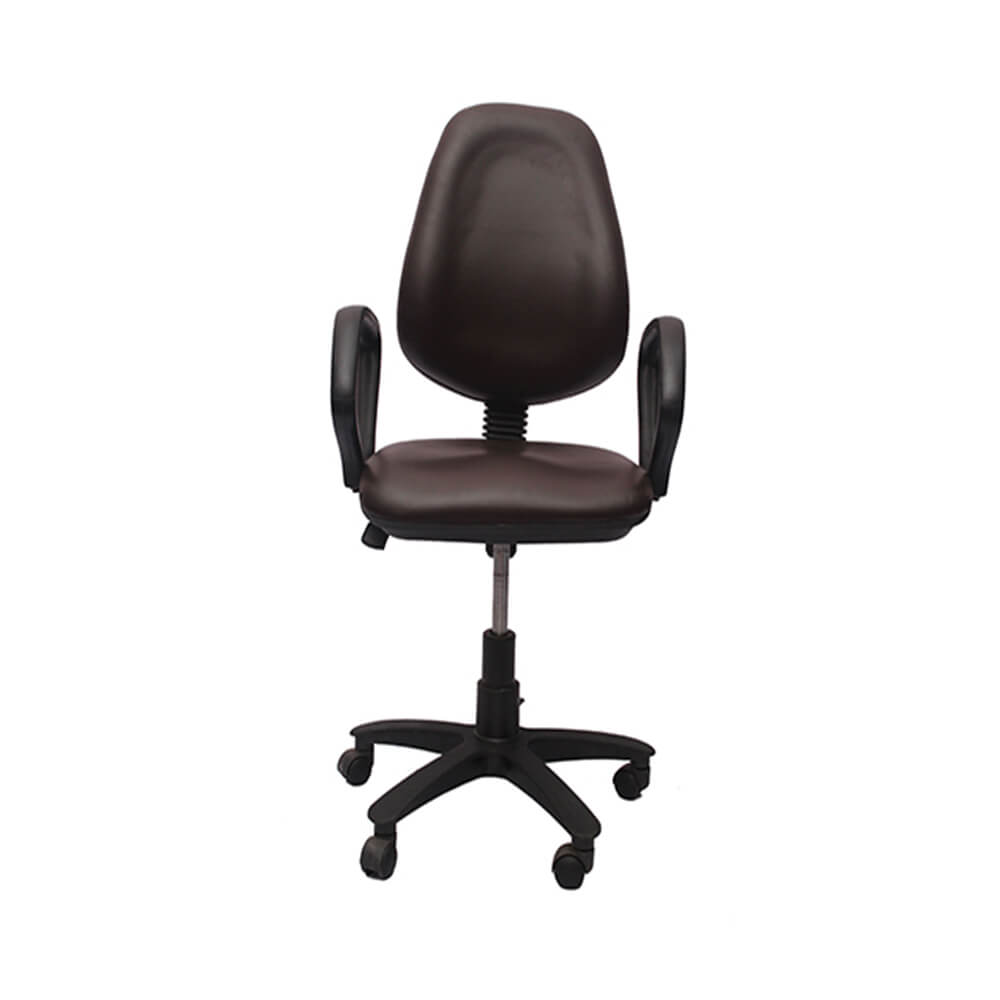 VJ Interior Visitor Chair Black 19 x 19 x 39 Inch VJ-97-VISITOR-RBY