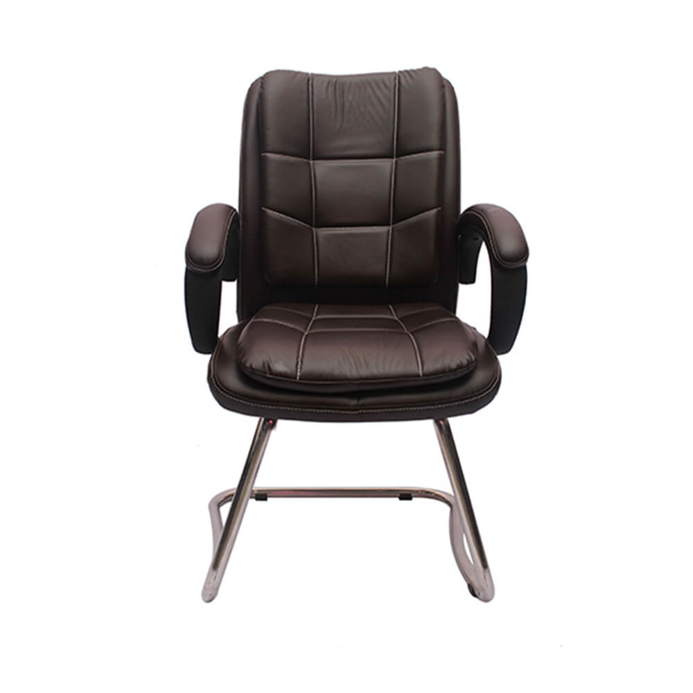 VJ Interior Visitor Chair Black 19 x 20 x 39 Inch VJ-273-VISITOR-LB