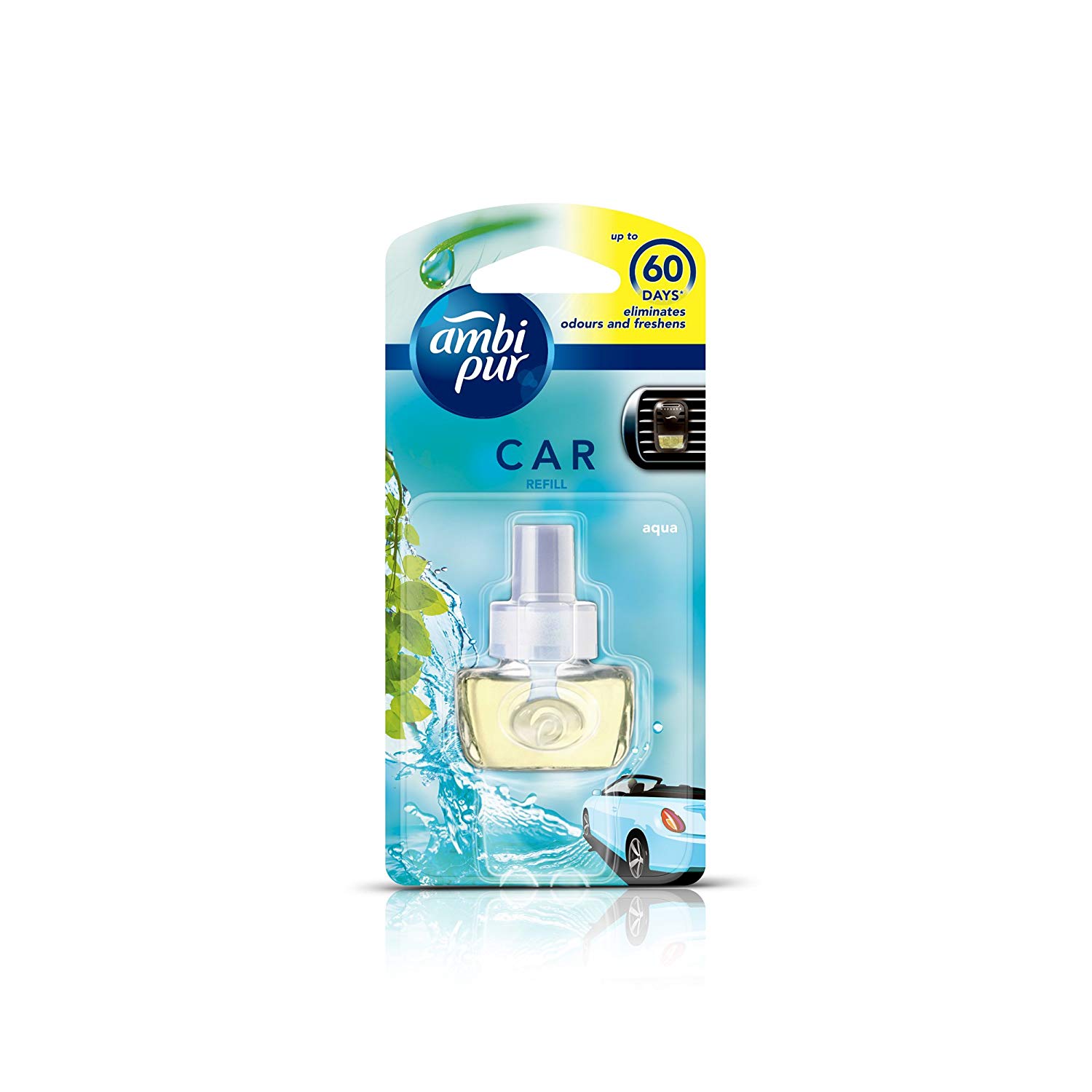 Ambi Pur Aqua Car Air Freshener Refill 7.5 ml