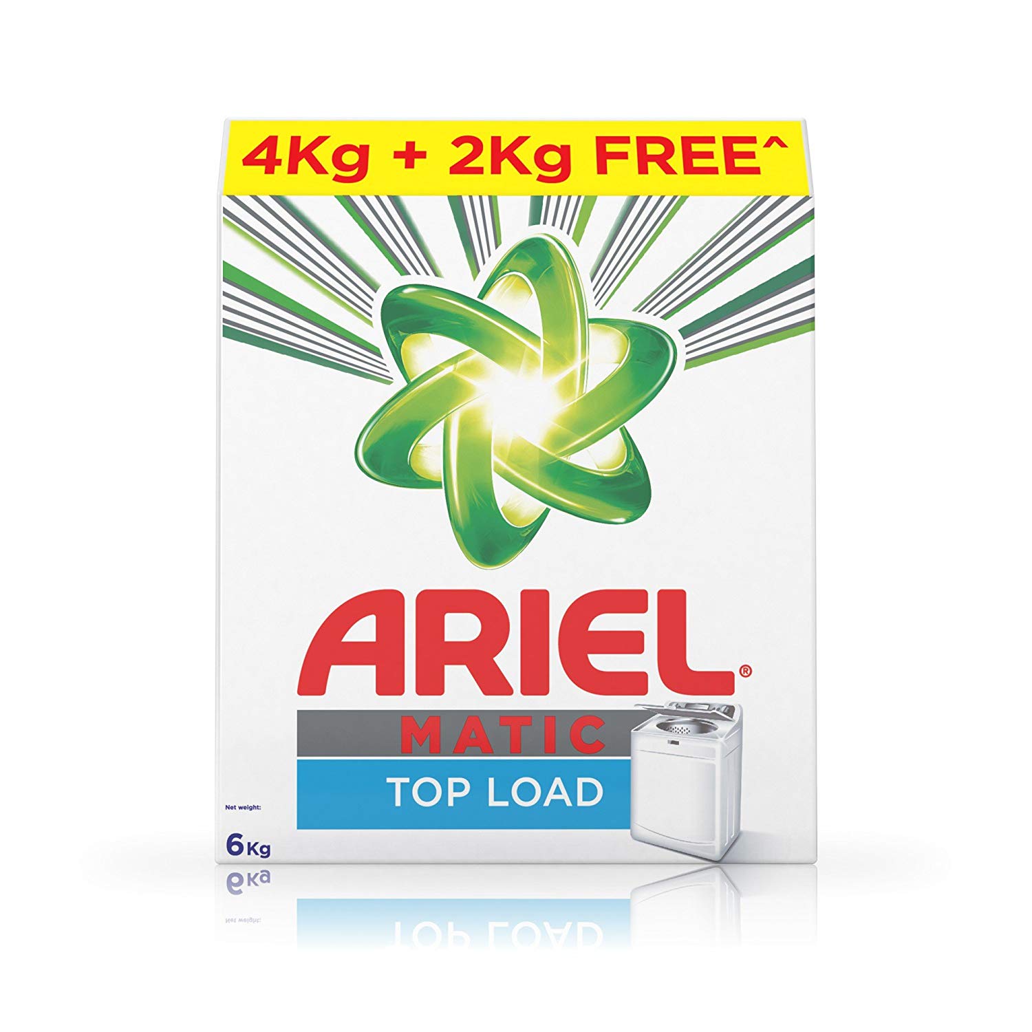 Ariel Matic Top Load Detergent Washing Powder - 6 kg