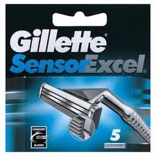 Gillette Sensor Excel Cartridge - 5 Pieces