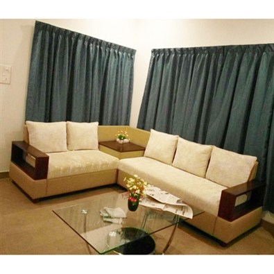 Asian Corner set sofa (Light Green /White)