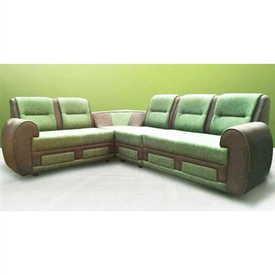 Asian Corner set sofa (Green/ Brown)