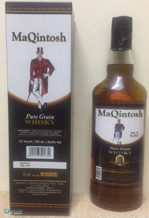 Price List India Maqintosh Pure Grain Whisky Compare Price