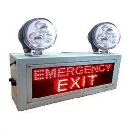 Industrial Emergency Light (LED) with Emergency EXIT