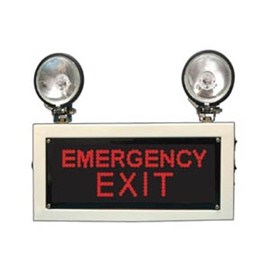 Industrial Emergency Light  with EMERGENCY EXIT