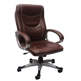 VJ Interior Executive Chair Brown 21 x 23 x 48 Inch VJ-209-EXECUTIVE-HB