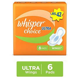 Whisper Choice Ultra 6 no's