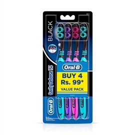Oral B Cavity Defence Black Soft 4s Tooth brush