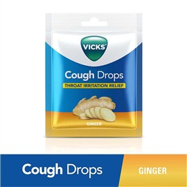 Vicks Cough Drop Bags Ginger