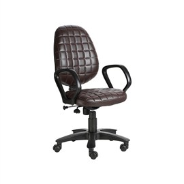 VJ Interior Moreno Brown Color Task Chair VJ-410