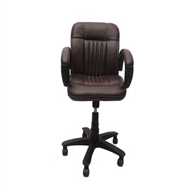 VJ Interior Visitor Chair Brown 19 x 19 x 39 Inch VJ-21-VISITOR-LB