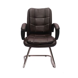 VJ Interior Visitor Chair Black 19 x 20 x 39 Inch VJ-273-VISITOR-LB