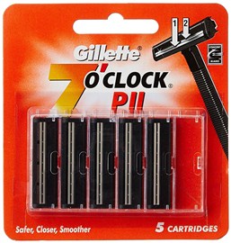 Gillette 7'O Clock P II - Twin Blade Cartridge