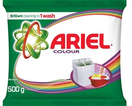 Ariel Colour Washing Detergent Powder 500g 