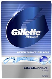 Gillette Series Cool Wave After Shave Splash - 100 ml