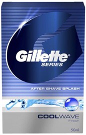 Gillette Series Cool Wave After Shave Splash - 50 ml