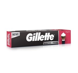 Gillette Shaving Cream - Regular, 30g Tube