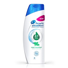 Head & Shoulders 2-in-1 Shampoo + Conditioner, Cool Menthol, 400ml